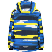 Cmp chaqueta esquí infantil KID JACKET SNAPS HOOD AZ vista trasera