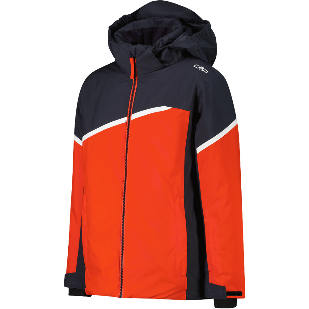 Cmp chaqueta esquí infantil KID JACKET SNAPS HOOD vista detalle