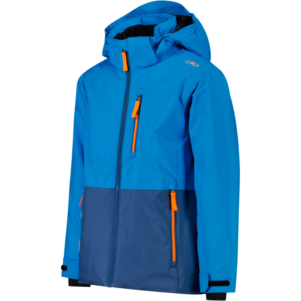 Cmp chaqueta esquí infantil KID JACKET SNAPS HOOD vista detalle