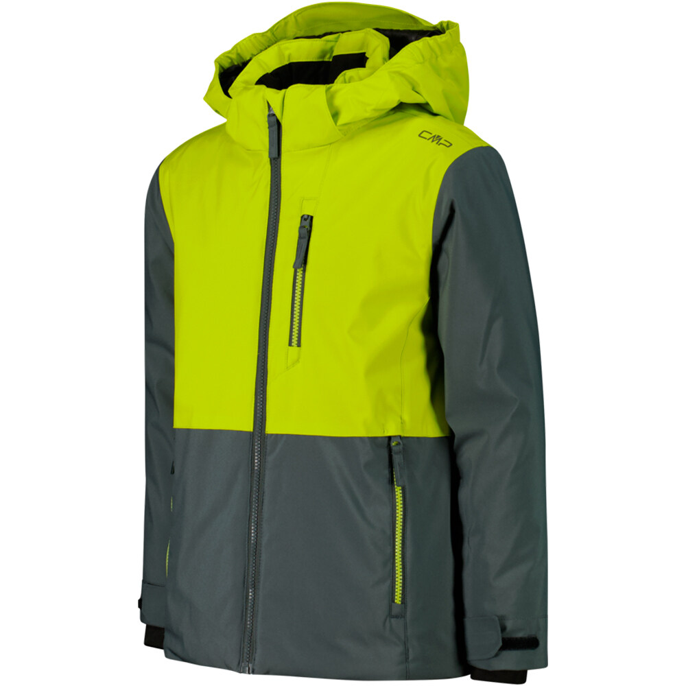 Cmp chaqueta esquí infantil KID JACKET SNAPS HOOD vista detalle