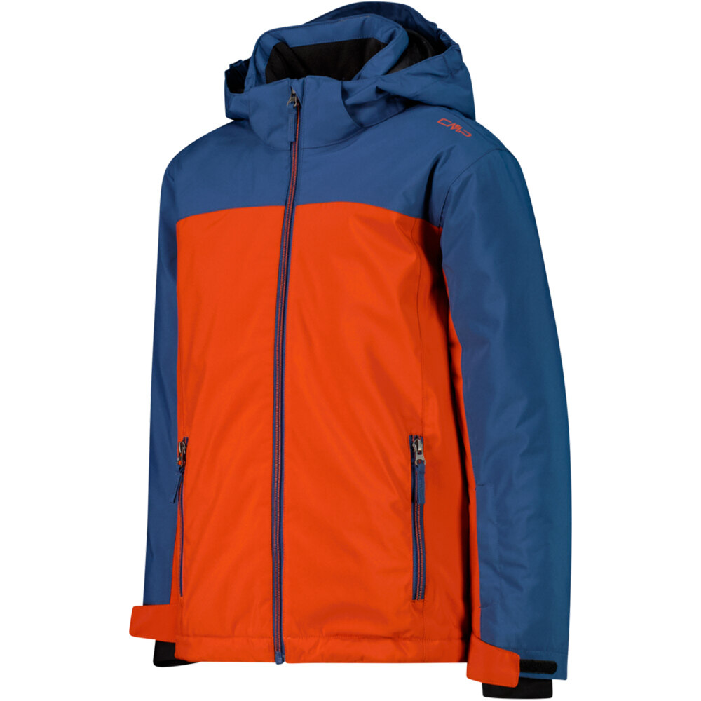 Cmp chaqueta esquí infantil KID JACKET SNAPS HOOD vista detalle