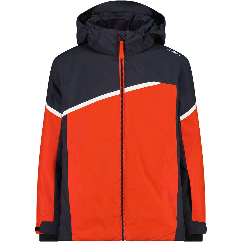 Cmp chaqueta esquí infantil KID JACKET SNAPS HOOD vista frontal