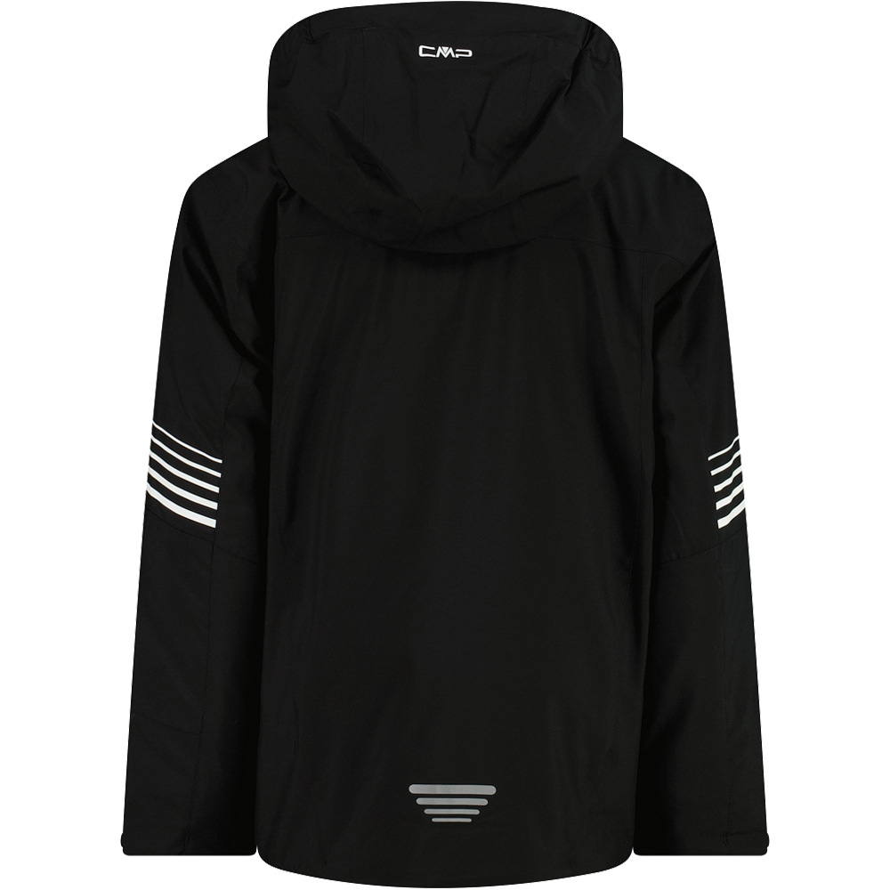 Cmp chaqueta esquí infantil KID JACKET SNAPS HOOD vista trasera