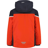 Cmp chaqueta esquí infantil KID JACKET SNAPS HOOD vista trasera