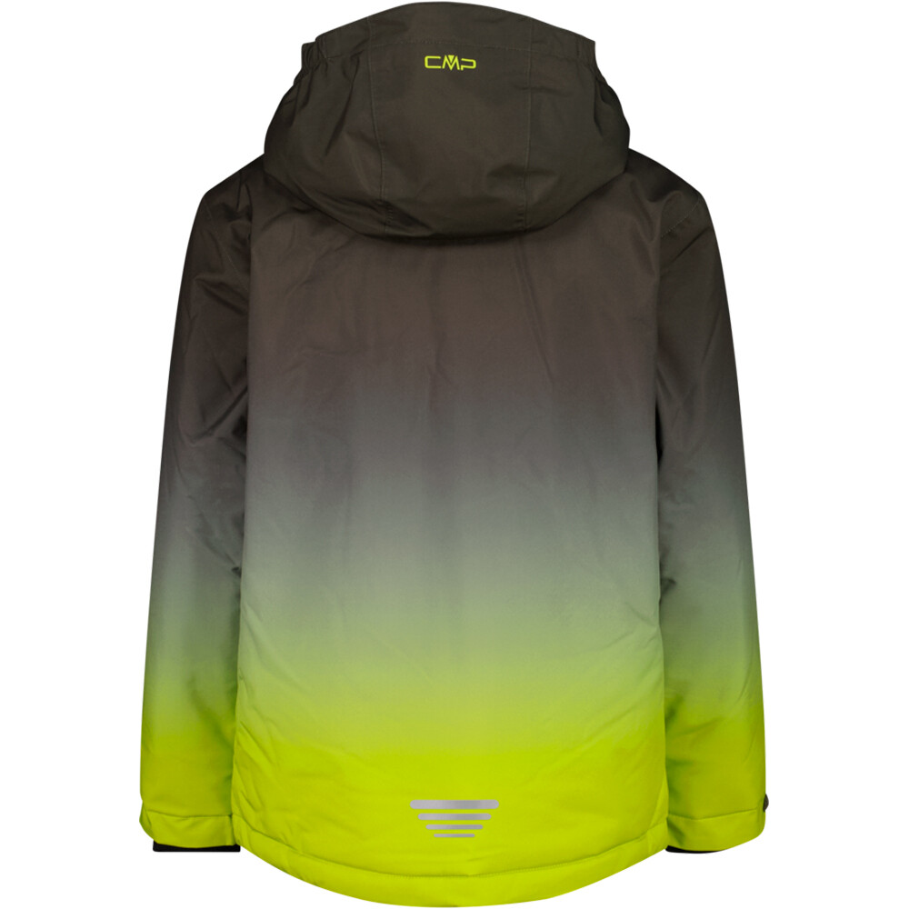 Cmp chaqueta esquí infantil KID JACKET SNAPS HOOD vista trasera