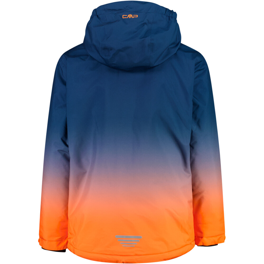 Cmp chaqueta esquí infantil KID JACKET SNAPS HOOD vista trasera