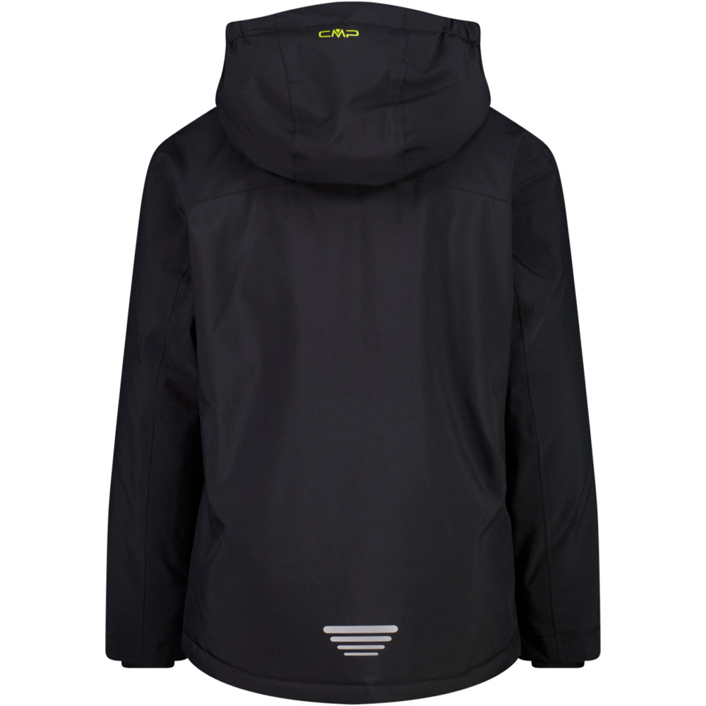 Cmp chaqueta esquí infantil KID JACKET SNAPS HOOD vista trasera