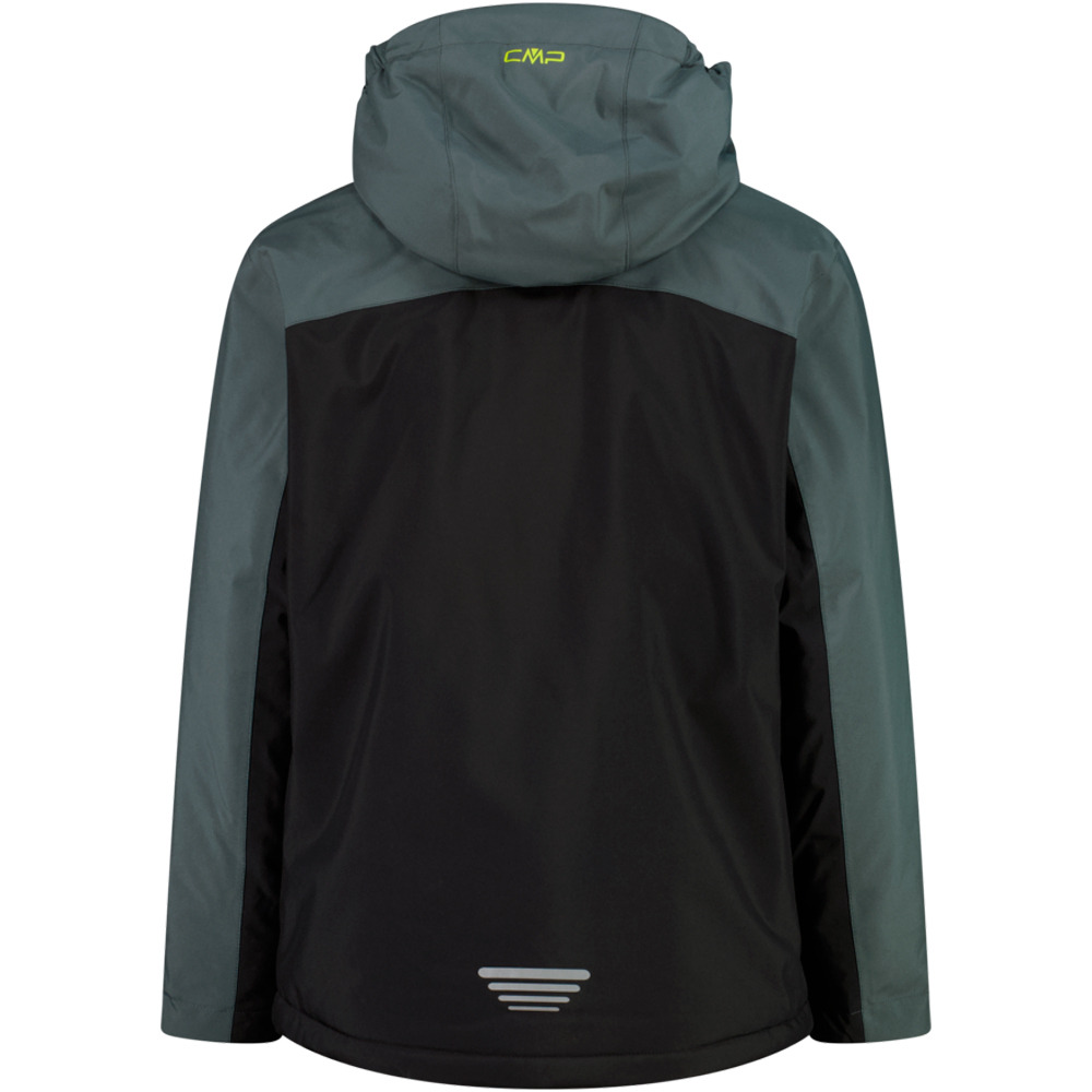 Cmp chaqueta esquí infantil KID JACKET SNAPS HOOD vista trasera