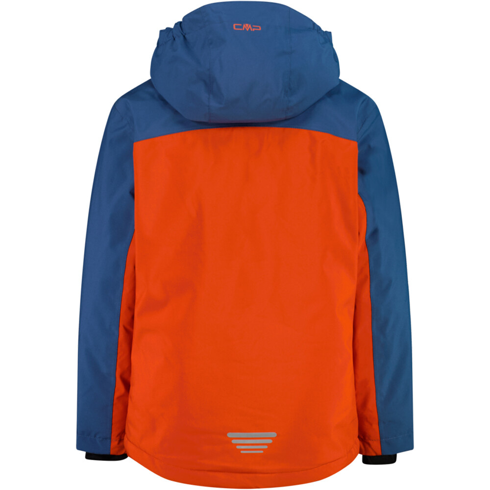 Cmp chaqueta esquí infantil KID JACKET SNAPS HOOD vista trasera