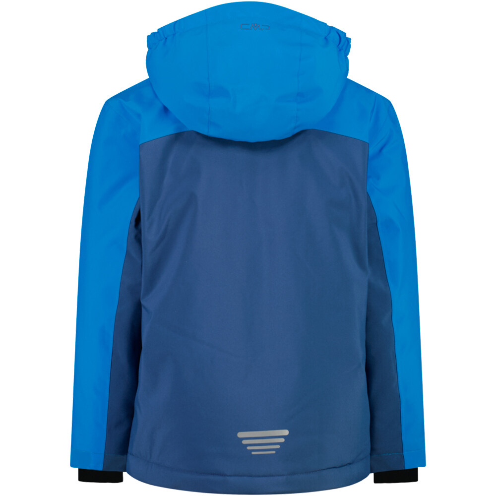 Cmp chaqueta esquí infantil KID JACKET SNAPS HOOD vista trasera