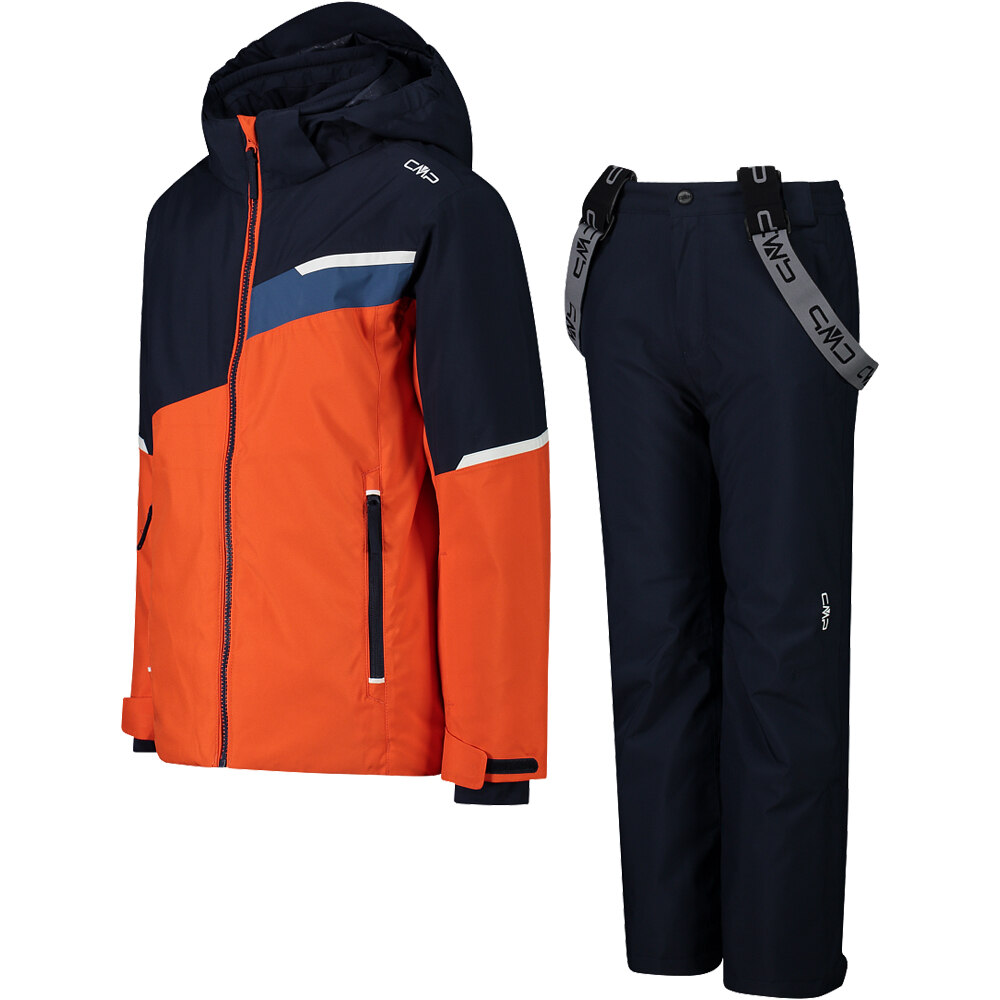 Cmp chaqueta esquí infantil KID SET JACKET AND PANT vista detalle