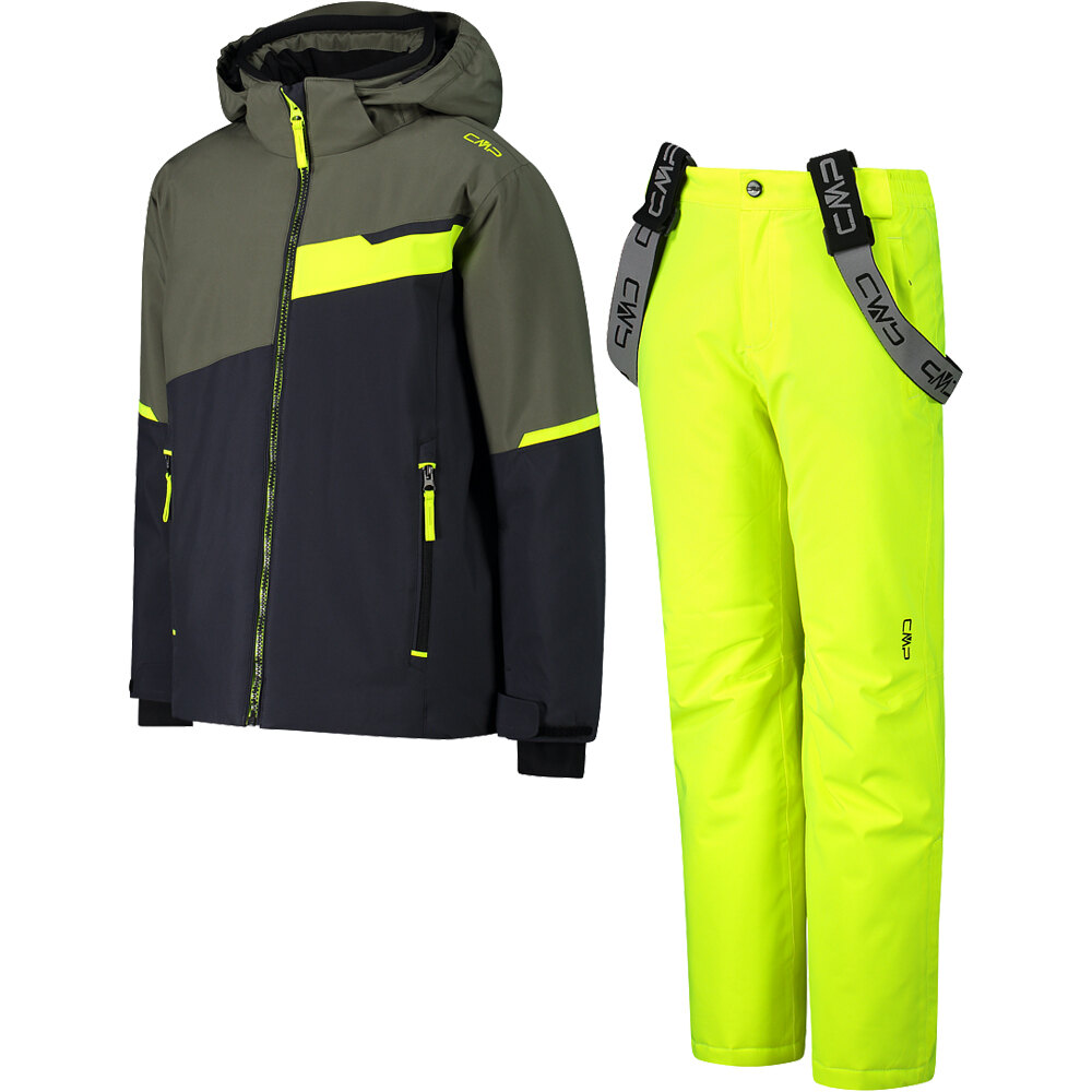 Cmp chaqueta esquí infantil KID SET JACKET AND PANT vista detalle