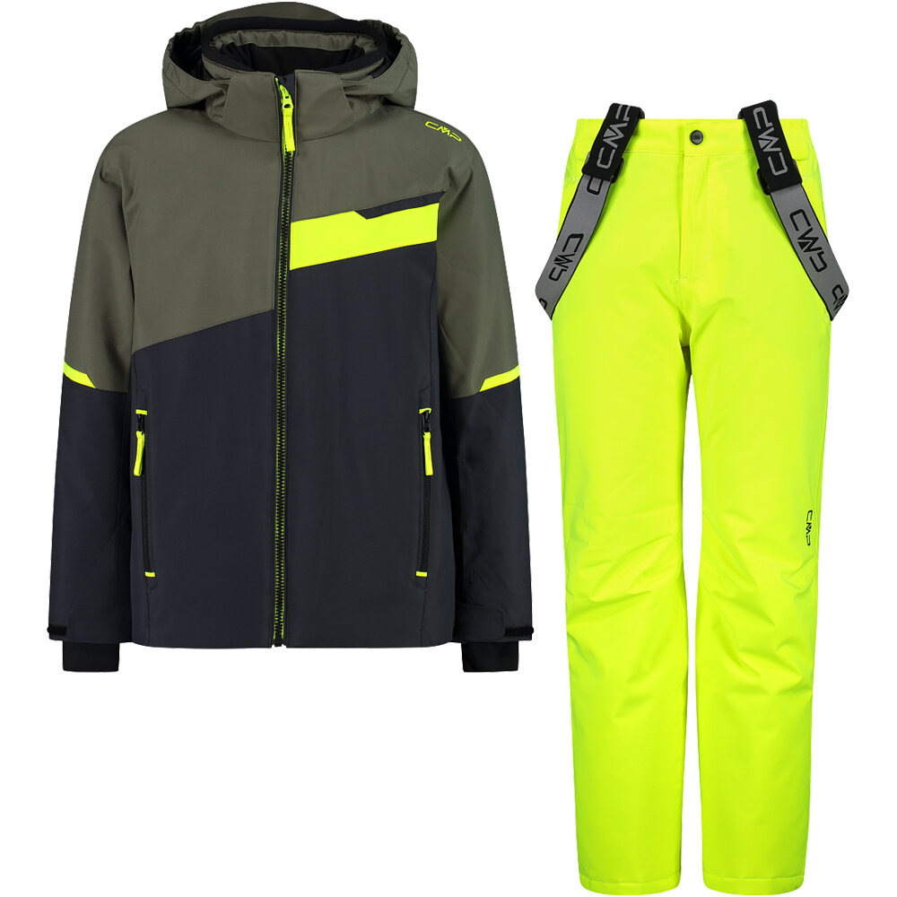 Cmp chaqueta esquí infantil KID SET JACKET AND PANT vista frontal