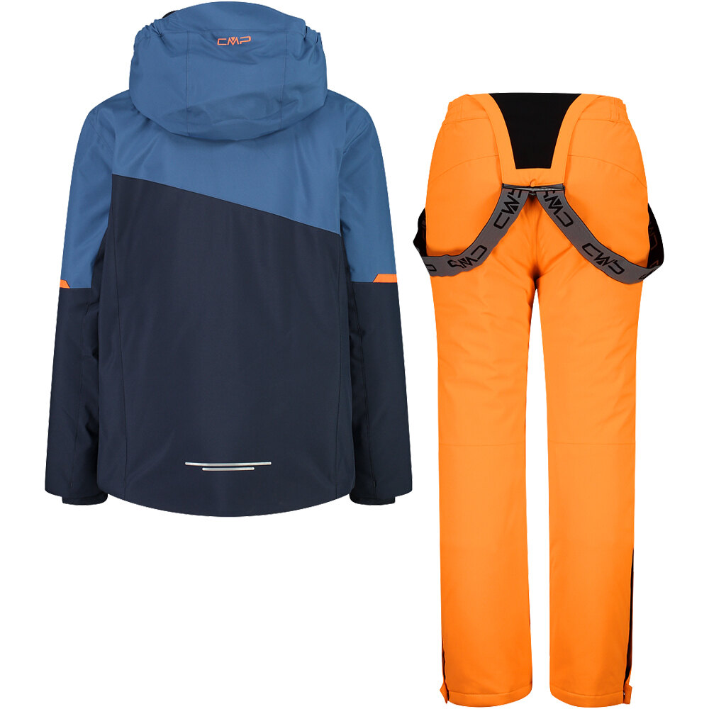 Cmp chaqueta esquí infantil KID SET JACKET AND PANT vista trasera
