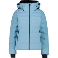 WOMAN JACKET FIX HOOD COOL BLUE
