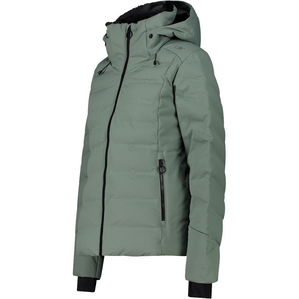 Cmp chaqueta esquí mujer WOMAN JACKET FIX HOOD vista detalle