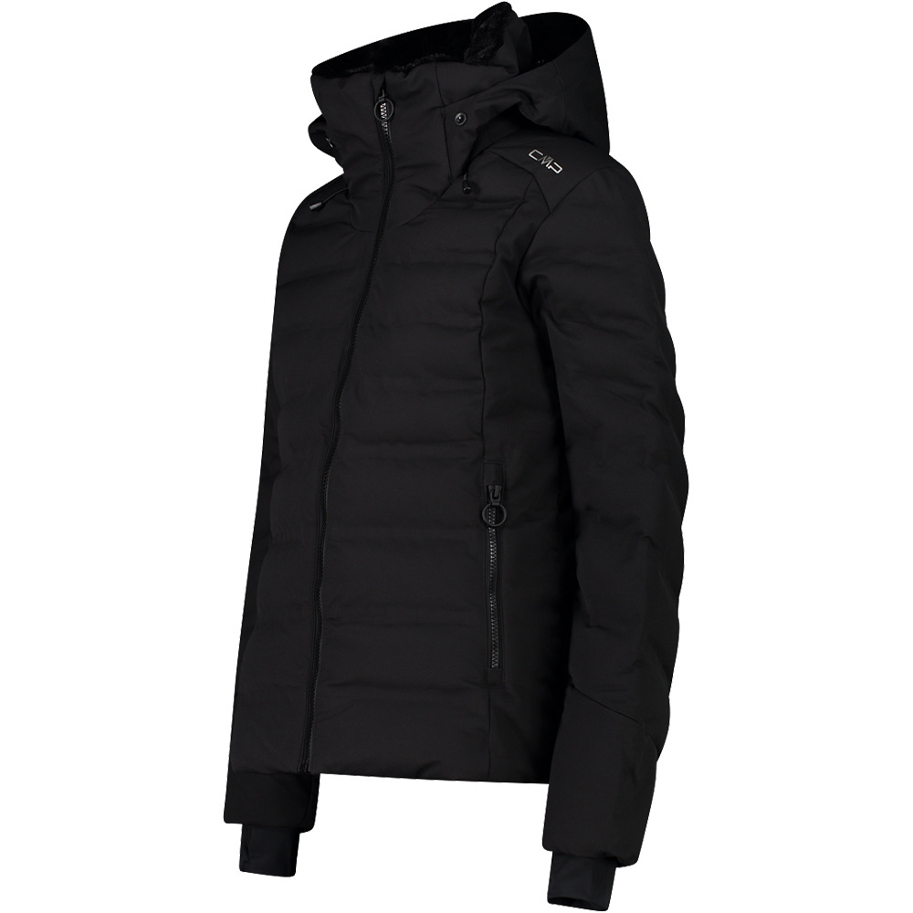 Cmp chaqueta esquí mujer WOMAN JACKET FIX HOOD vista detalle