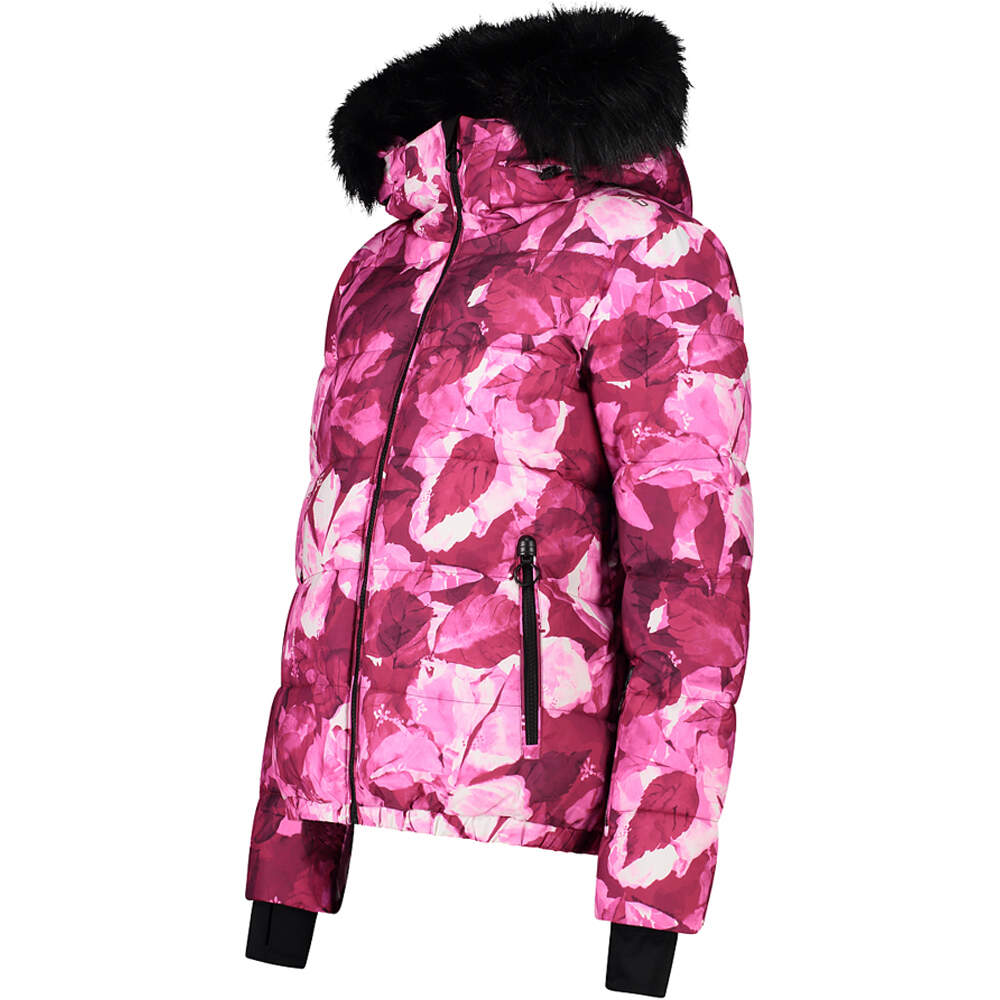 Cmp chaqueta esquí mujer WOMAN JACKET FIX HOOD vista detalle