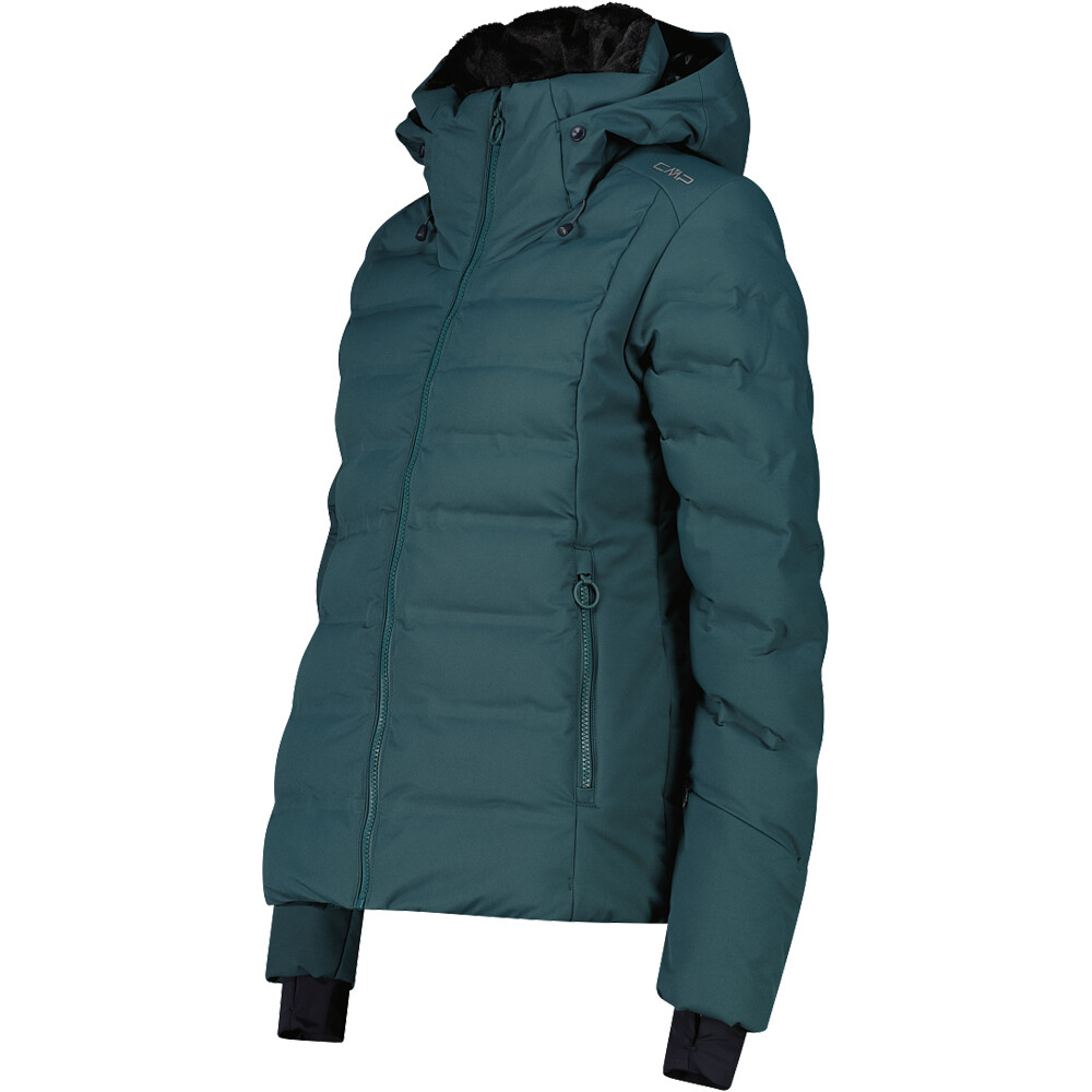 Cmp chaqueta esquí mujer WOMAN JACKET FIX HOOD vista detalle