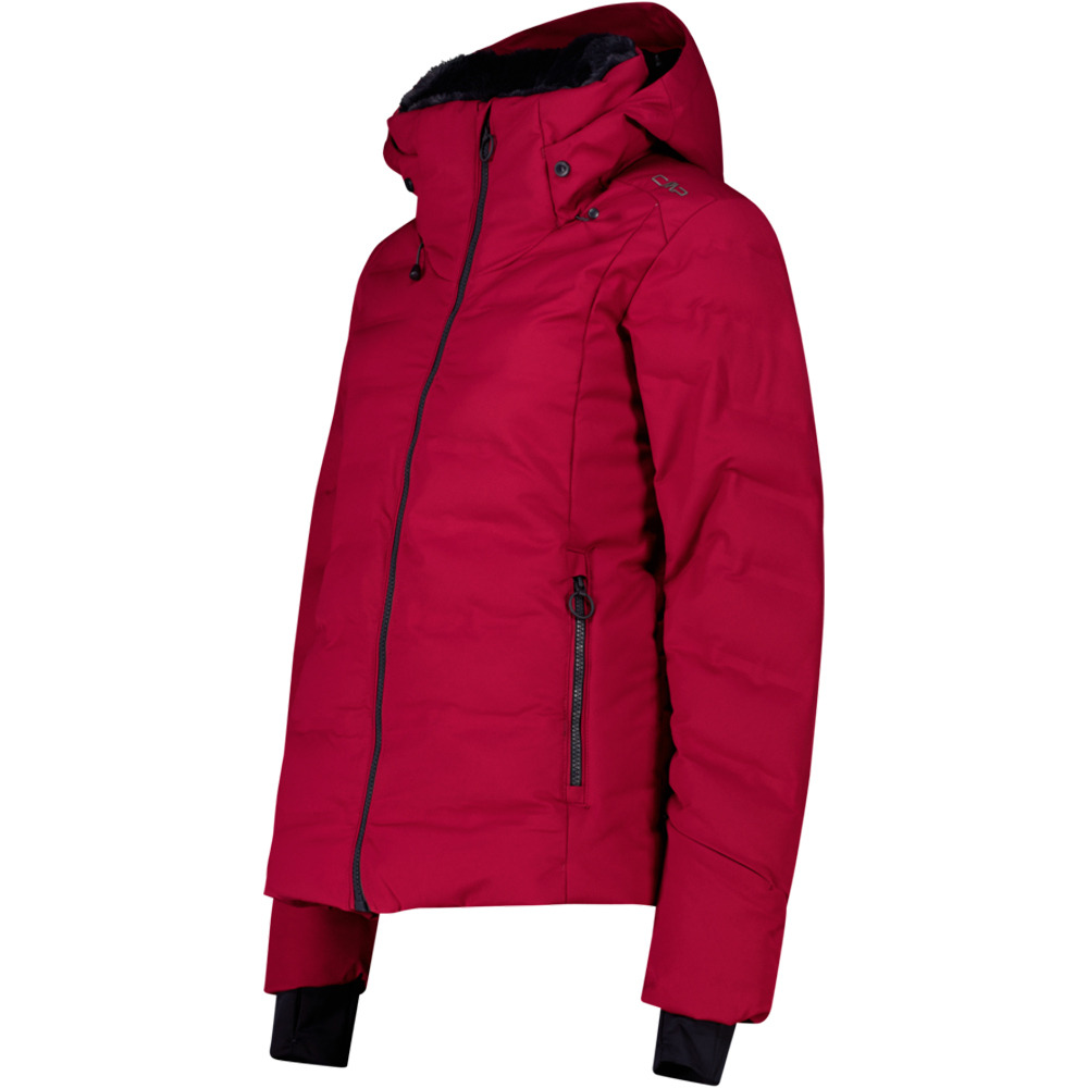 Cmp chaqueta esquí mujer WOMAN JACKET FIX HOOD vista detalle