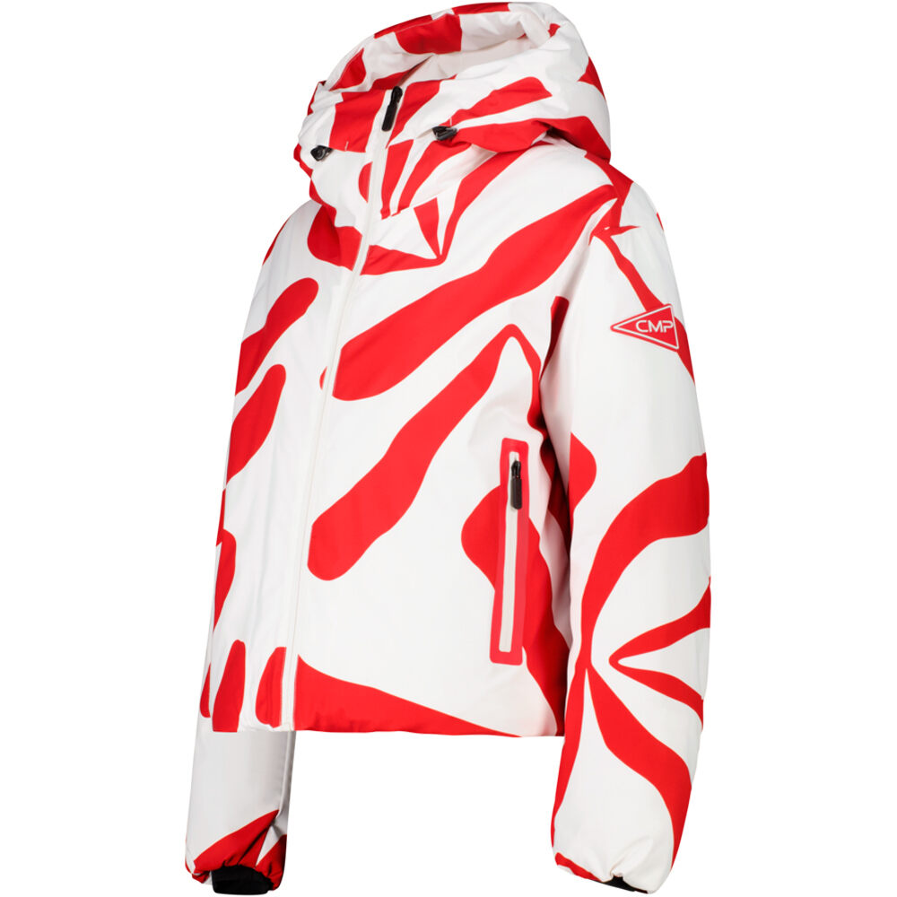 Cmp chaqueta esquí mujer WOMAN JACKET FIX HOOD vista detalle