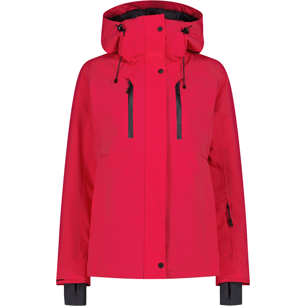 Cmp chaqueta esquí mujer WOMAN JACKET FIX HOOD vista frontal
