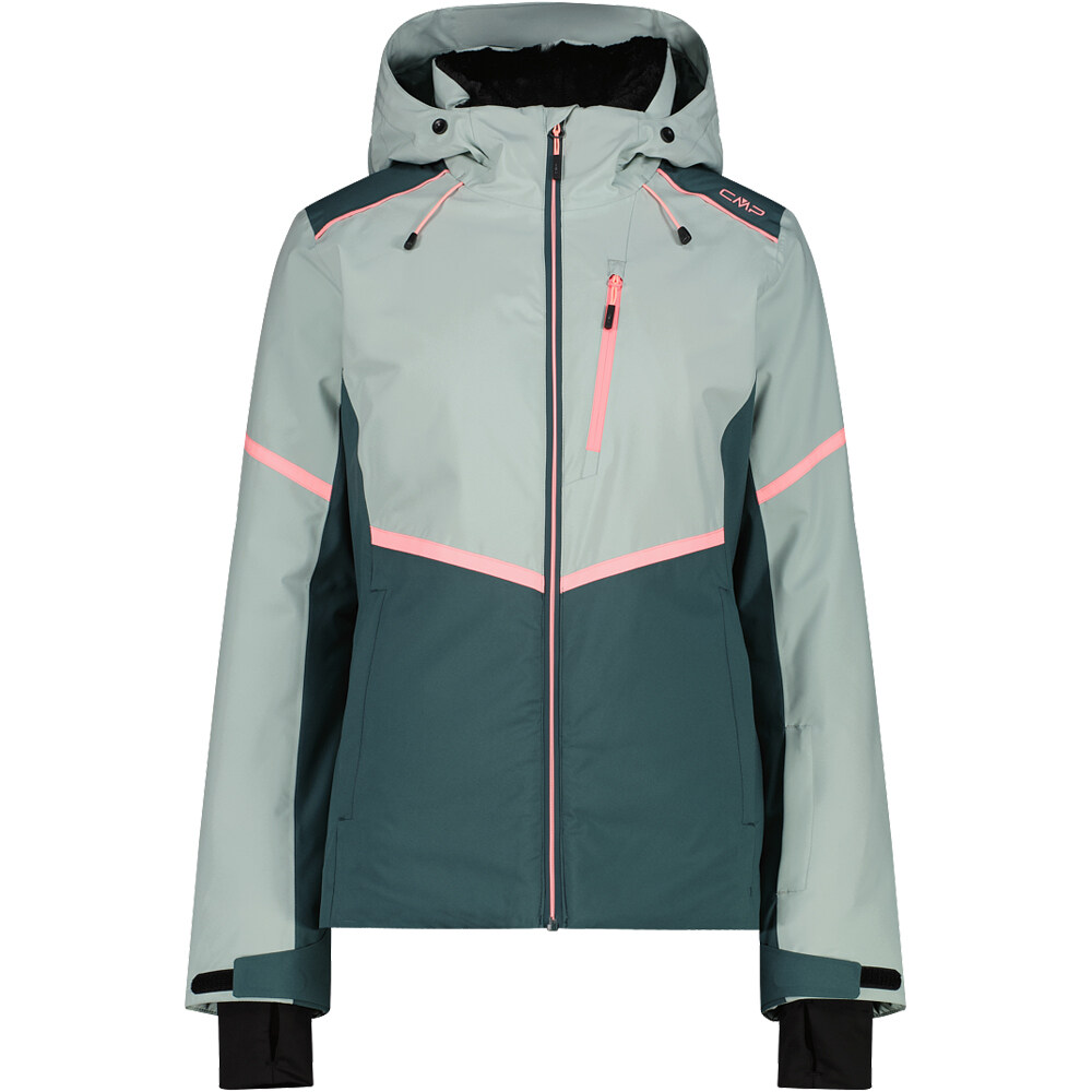 Cmp chaqueta esquí mujer WOMAN JACKET FIX HOOD vista frontal