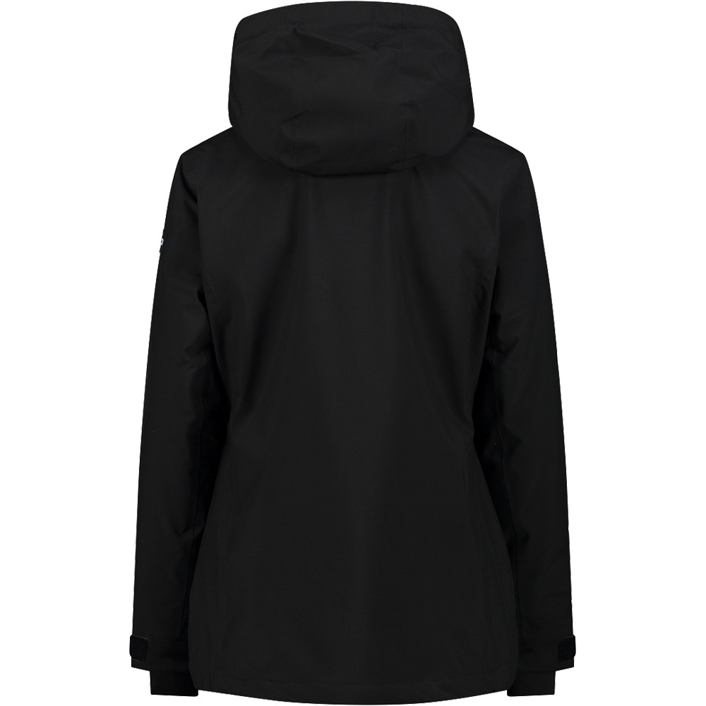 Cmp chaqueta esquí mujer WOMAN JACKET FIX HOOD vista trasera
