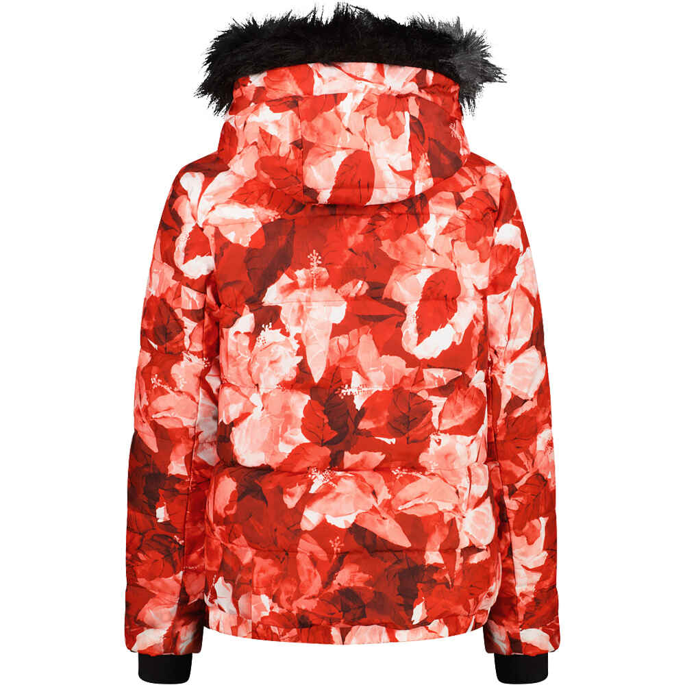 Cmp chaqueta esquí mujer WOMAN JACKET FIX HOOD vista trasera