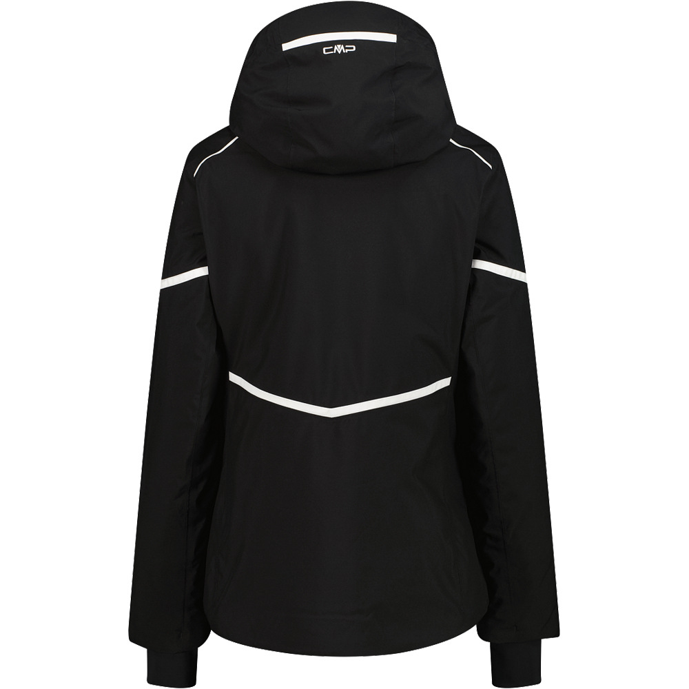 Cmp chaqueta esquí mujer WOMAN JACKET FIX HOOD vista trasera