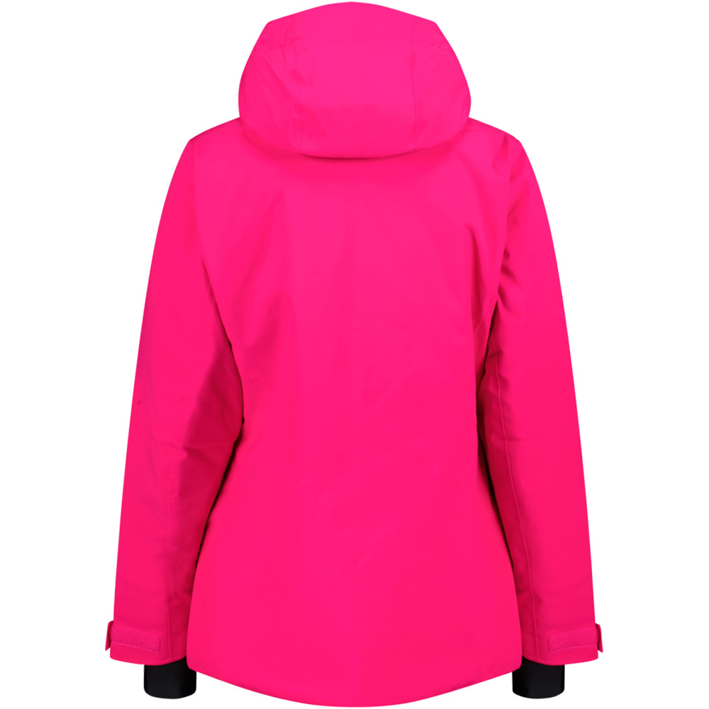 Cmp chaqueta esquí mujer WOMAN JACKET FIX HOOD vista trasera