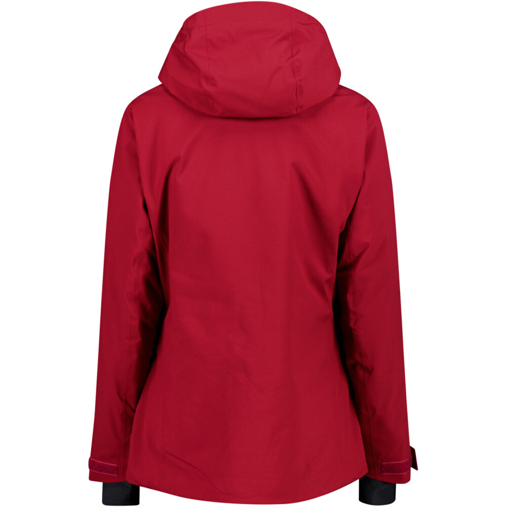 Cmp chaqueta esquí mujer WOMAN JACKET FIX HOOD vista trasera
