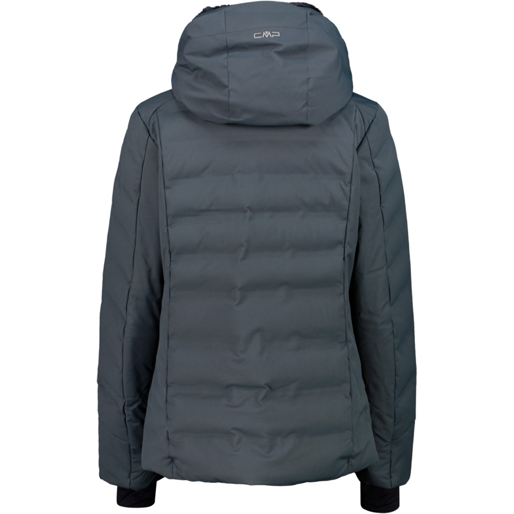 Cmp chaqueta esquí mujer WOMAN JACKET FIX HOOD vista trasera