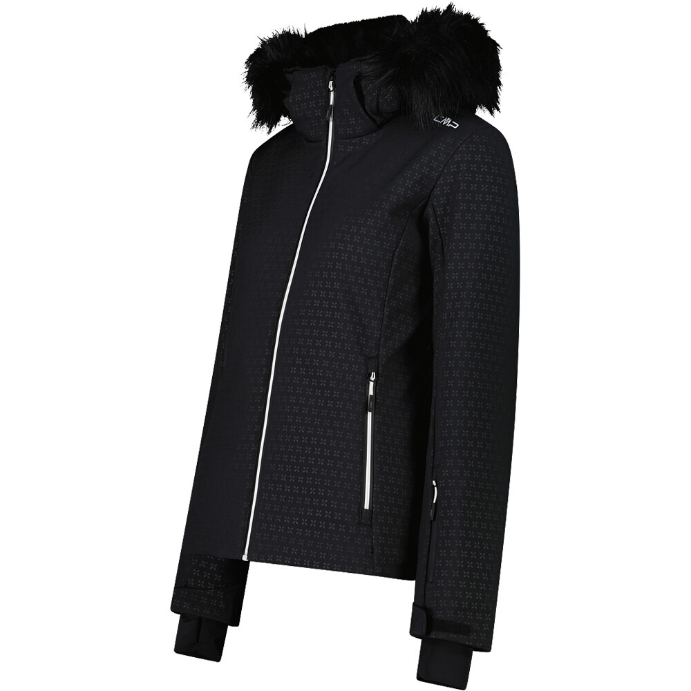 Cmp chaqueta esquí mujer WOMAN JACKET ZIP HOOD NE vista detalle