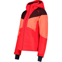 Cmp chaqueta esquí mujer WOMAN JACKET ZIP HOOD POPPYSEED vista detalle