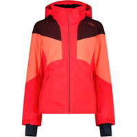 WOMAN JACKET ZIP HOOD POPPYSEED