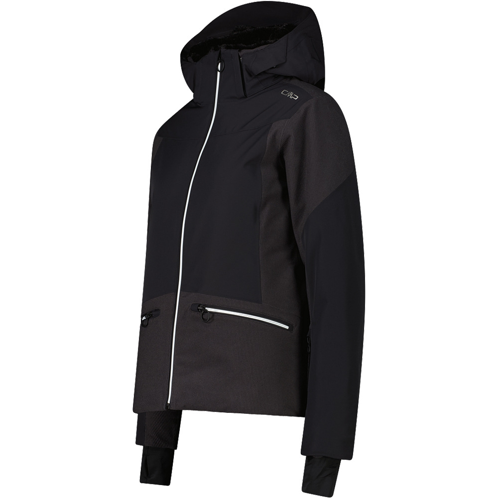 Cmp chaqueta esquí mujer WOMAN JACKET ZIP HOOD vista detalle