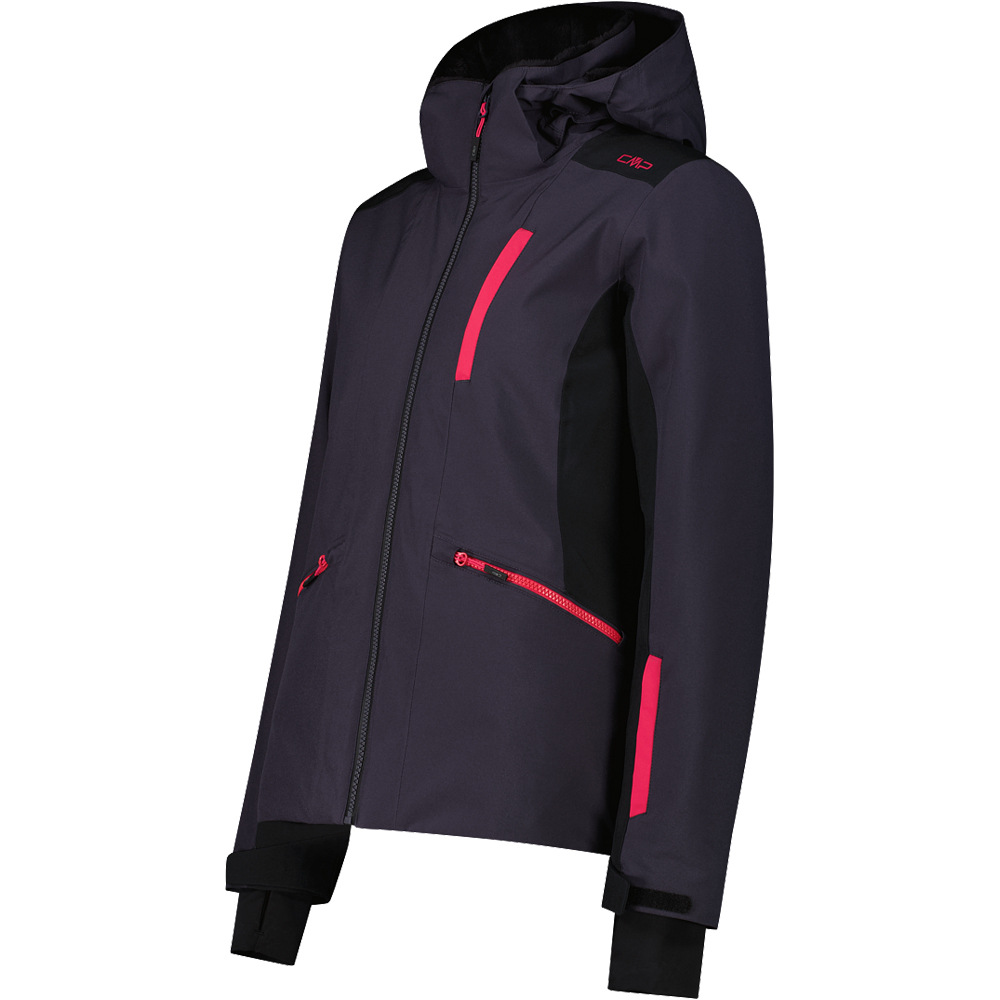 Cmp chaqueta esquí mujer WOMAN JACKET ZIP HOOD vista detalle