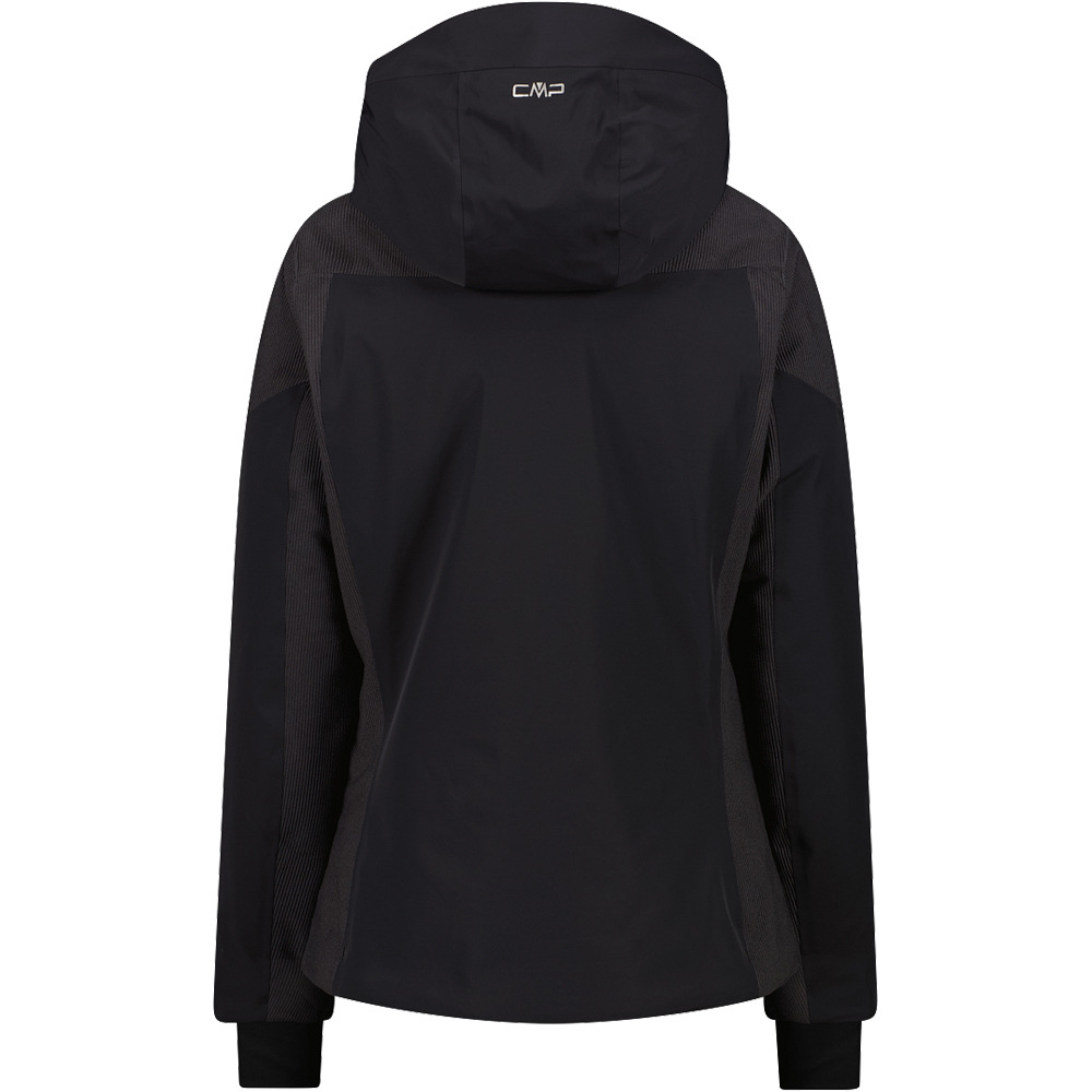 Cmp chaqueta esquí mujer WOMAN JACKET ZIP HOOD vista trasera