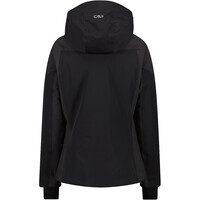 Cmp chaqueta esquí mujer WOMAN JACKET ZIP HOOD vista trasera