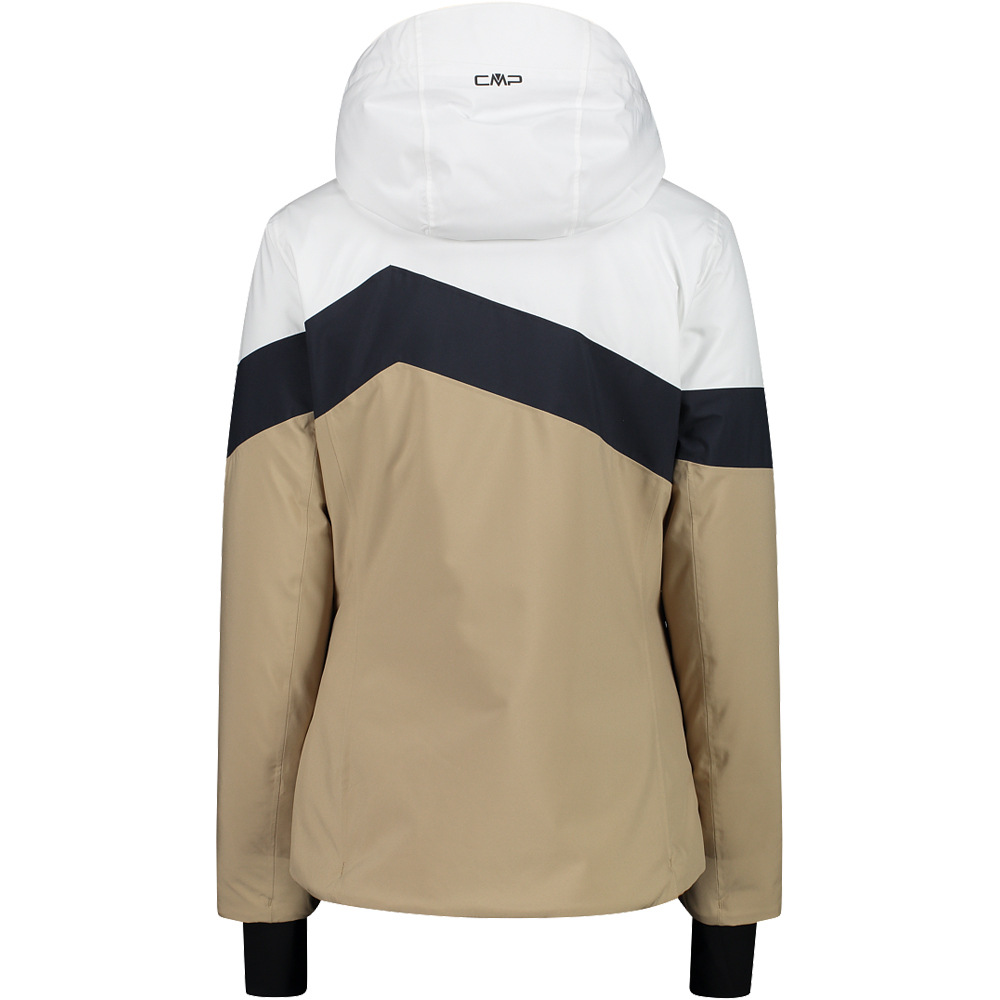 Cmp chaqueta esquí mujer WOMAN JACKET ZIP HOOD vista trasera