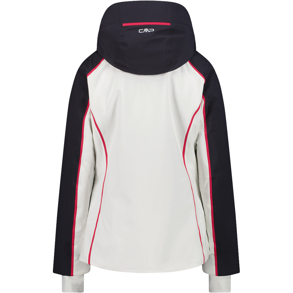 Cmp chaqueta esquí mujer WOMAN JACKET ZIP HOOD vista trasera