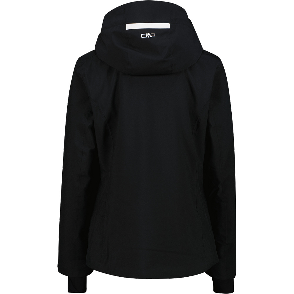Cmp chaqueta esquí mujer WOMAN JACKET ZIP HOOD vista trasera