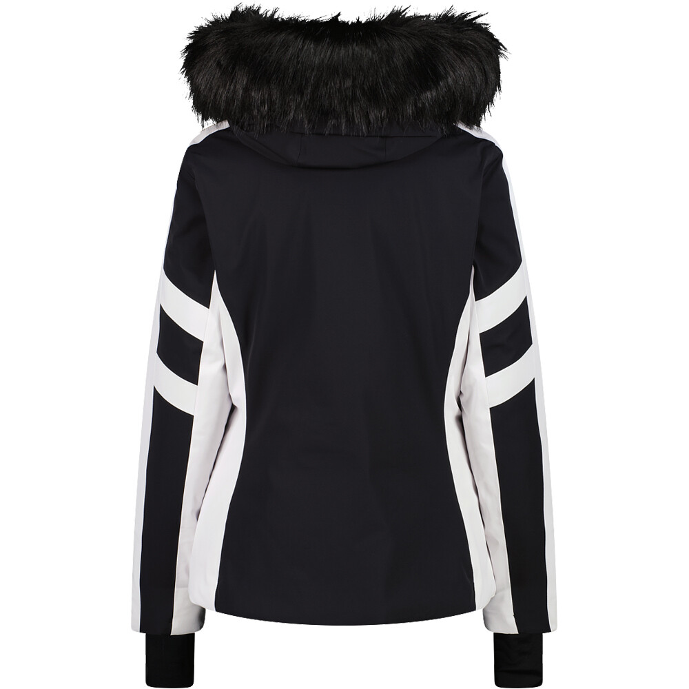 Cmp chaqueta esquí mujer WOMAN JACKET ZIP HOOD vista trasera