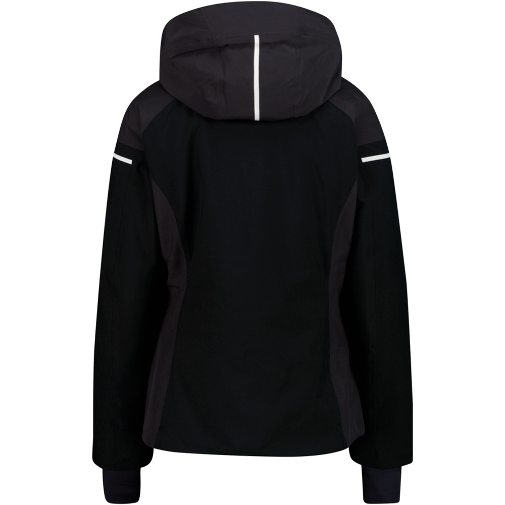 Cmp chaqueta esquí mujer WOMAN JACKET ZIP HOOD vista trasera