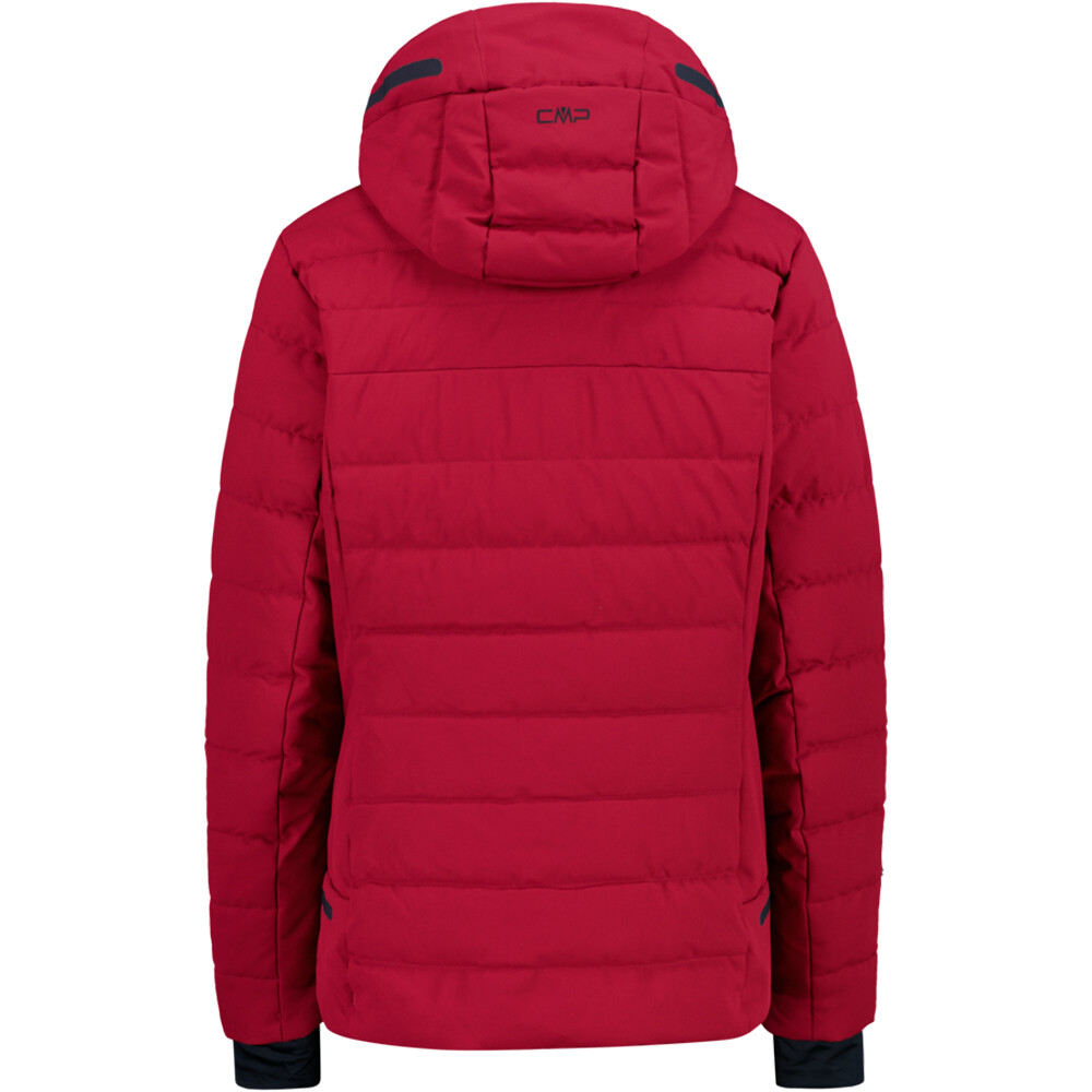 Cmp chaqueta esquí mujer WOMAN JACKET ZIP HOOD vista trasera