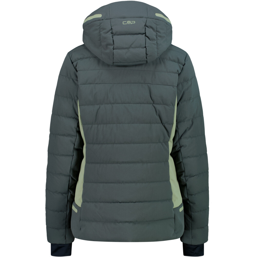 Cmp chaqueta esquí mujer WOMAN JACKET ZIP HOOD vista trasera