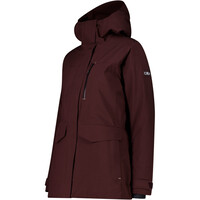 Cmp chaqueta esquí mujer WOMAN LONG JACKET FIX HOOD vista detalle