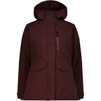 Cmp chaqueta esquí mujer WOMAN LONG JACKET FIX HOOD vista frontal