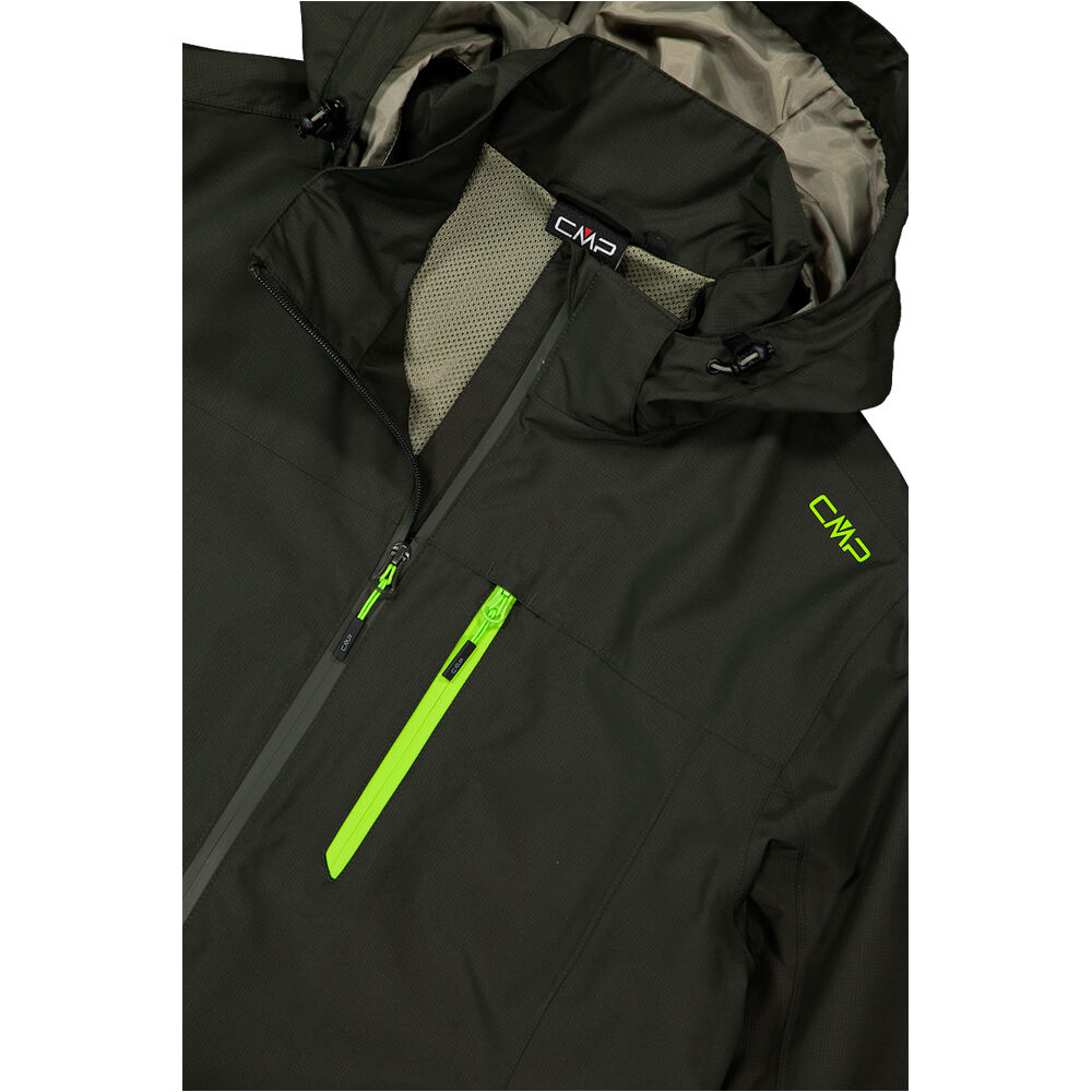 Cmp chaqueta impermeable hombre MAN JACKET FIX HOOD 04